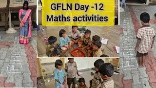 GFLN Day-12 Maths activities for Grade 1&2 #education #ap #school #Maths #activities #play #fln #ap 