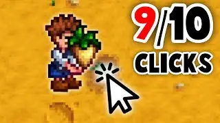 Stardew Valley, But I Can Only Click The Mouse Ten Times