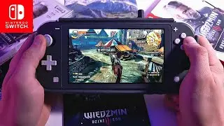 Witcher 3 Wild Hunt Nintendo Switch Lite GAMEPLAY in 2022 #6