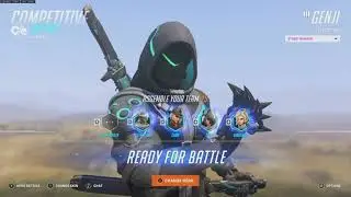 Steel Will: Genji's Daily Grind for Top 500! - Overwatch 2 Competitive #polymathianTV W/Controller