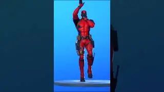 DEEP END - DEADPOOL SKIN Showcase with All Fortnite Dances & Emotes! (Fortnite MARVEL MCU Skin)