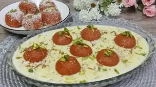 Carrot Gulab Jamun Recipe | Special Ramadan Dessert recipe | kitchen with farwa 