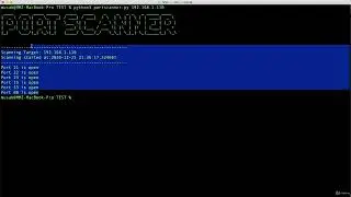 Port scanner
