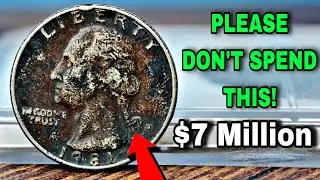 This dirty old black Quarter Dollar Coins just sold for Millions of dollars Rare Quarter to look for