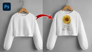 Как создать макет футболки в Photoshop || Пошаговое руководство