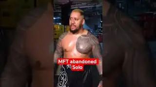 The MFT left Solo before his Elimination Chamber qualifying match! #solosikoa #eliminationchamber