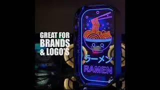 Tablet Ramen video #signfabrication #logo #design #cnc #logodesign #art