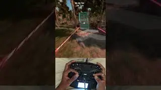 A practice run of the forest map rac in #liftoff Simulator #fpv #fpvdrone #dronepilot #fpvchase