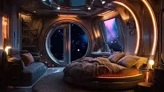 Floating Through the Void 🌌 Deep Space White Noise for Restful Sleep