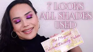 PAT MCGRATH CELESTIAL DIVINITY: 7 LOOKS ALL SHADES USED