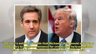 Former Trump Adviser Says Cohen Lied to Get Leniency WorldTimes Now
