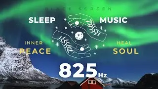 852Hz Frequency 🌙 Black Screen Sleep Music for Deep Relaxation, Mental Clarity & Inner Awareness