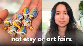 Where artists are quietly making sales without posting every day