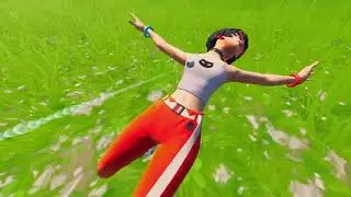 🥰 CLOSEUP - Fortnite Evie doing the Neo's Bullet Time emote 😋