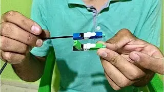 Como montar Fast Conector tipo click SC-APC/SC-UPC