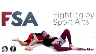 #10. One leg takedown defense by power choke.