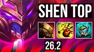 SHEN vs DARIUS (TOP) | Unsealed Spellbook | EUW Master | 26.2