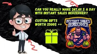 Instant Sales Berezerker Review - 🤜🏼🤛🏼 DO Not Get This With Out My Bonuses  🤜🏼🤛🏼