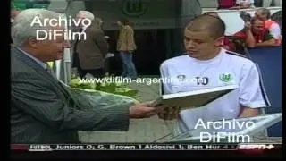 DiFilm - Andr&eacute;s D'Alessandro jugando en el VfL Wolfsburgo de Alemania (2005)