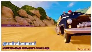Cars 2 The Video Game | Sheriff - Race Mode (8 Racers) | Casino Tour 4 Laps