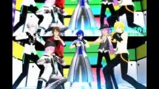 【MMD】 Maji 1000% Love 【Vocaloid Boys Ver.】