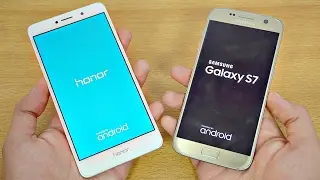 Huawei Honor 6X vs Samsung Galaxy S7 - Speed Test! (4K)