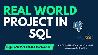 SQL Project + 50% Discount PowerBI Certification with DataCamp