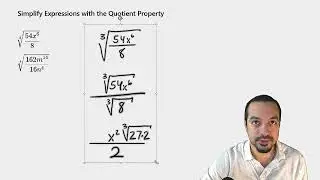 Simplify Radicals Using the Quotient Property (Step by Step)