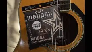 Curt Mangan Strings 12-53 Monel Round Core Sound Sample #38305