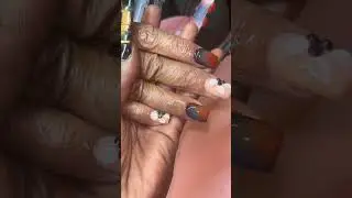 her real nails #nailgelart #nailart #shiningnails #nails #naildesign