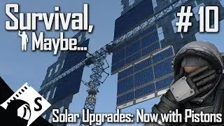 Survival, Maybe... #10 Pistons+Rotors+Landing Gear=Success? (A Space Engineers Survival Series)