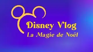 DisneyVlog - la magie de no&euml;l (rencontre avec @WonderHook )