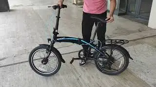 BU BİSİKLETİ HER YERE GÖTÜREBİLİRSİNİZ. ( Bisan FX3500 Katlanır Bisiklet)
