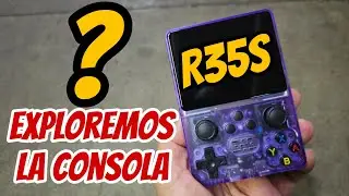 Reprogramada Consola R35S Pruebas rendimiento con m&aacute;s de 15 Mil Juegos