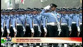 Indian Airforce Marching Contingent 2023 || Indian Airforce Republic Day 2023