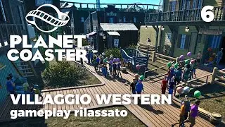 Ho costruito una zona western in Planet Coaster