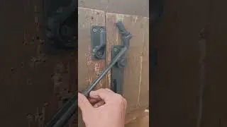 Homemade Creative Door Lock 🔒 #tools #diy #cretivetool #welding #ideas #newtools #seniorwelder