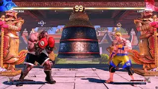 Балрог против Люка (Самая сложная битва) - Street Fighter 5. | Эпическая битва