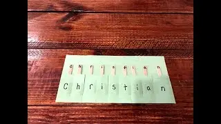 Preschool Name Activities (2019)