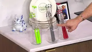 KOCHBLUME S/2 Silicone Balloon and Ball Whisk Set on QVC