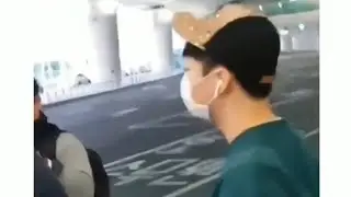 20200126 Park Yuchun  at Incheon coming back from Bangkok, Thailand