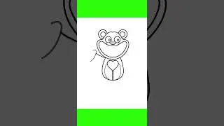 How to Draw BOBBY BEARHUG #bobbybearhug #poppy