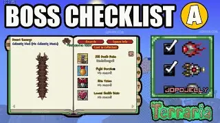 Terraria How to install BOSS CHECKLIST mod (EASY) (STEAM)