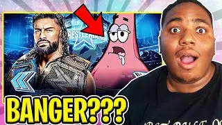 This WWE Theme Mashup has PATRICK STAR! | Mega Mashup Monday