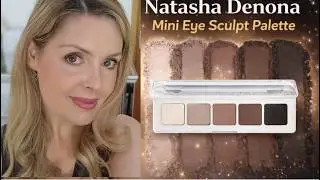 НОВИНКА! Мини-палетка теней для век Natasha Denona Cool Tone | Свотчи, нанесение и честный отзыв