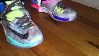 What the kd 7 on foot