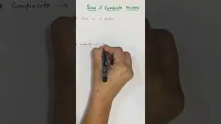 Prime & Composite Numbers | NCERTSave for Board Exams🔖 #Class10Maths  #NCERT #mathsshorts