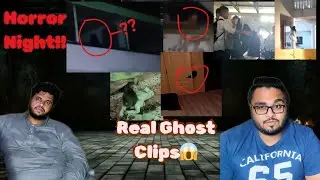 Ghost In Backyard | Abundant Building 🏚️| Real Ghost Clips | Horror Night!! |