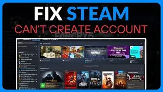 Can't Create Steam Account? Do This! - Full Guide (2025)