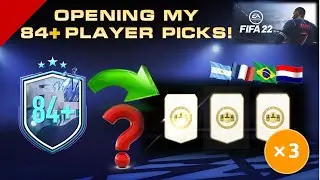 Fifa 22  |  Completing & Opening My 3 x 84+ Player Picks!    Shockers left right and centre  😞